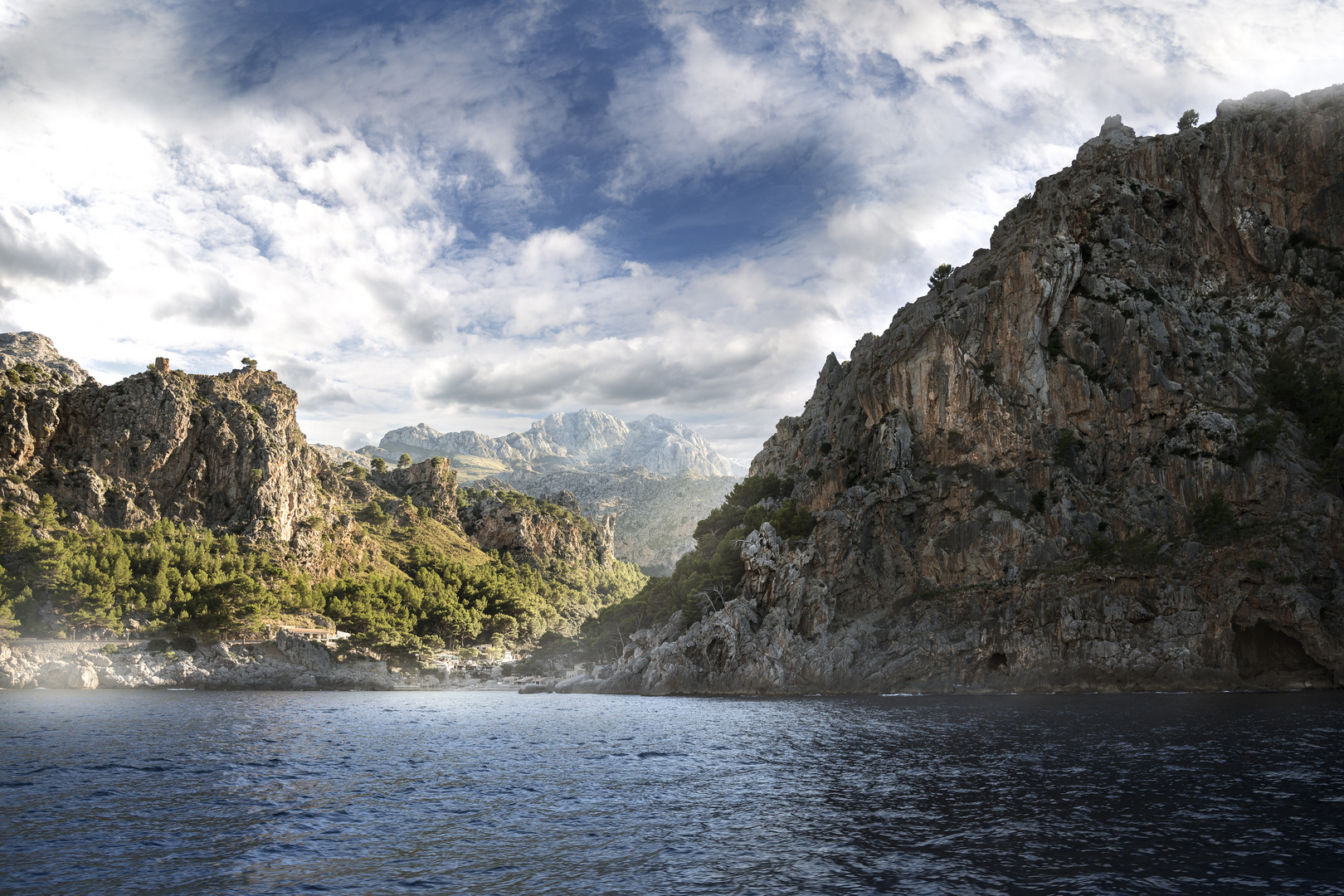 küste bei port soller mallorca