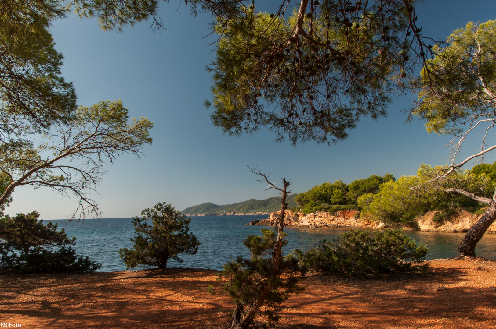 Küste bei Santa Eulària