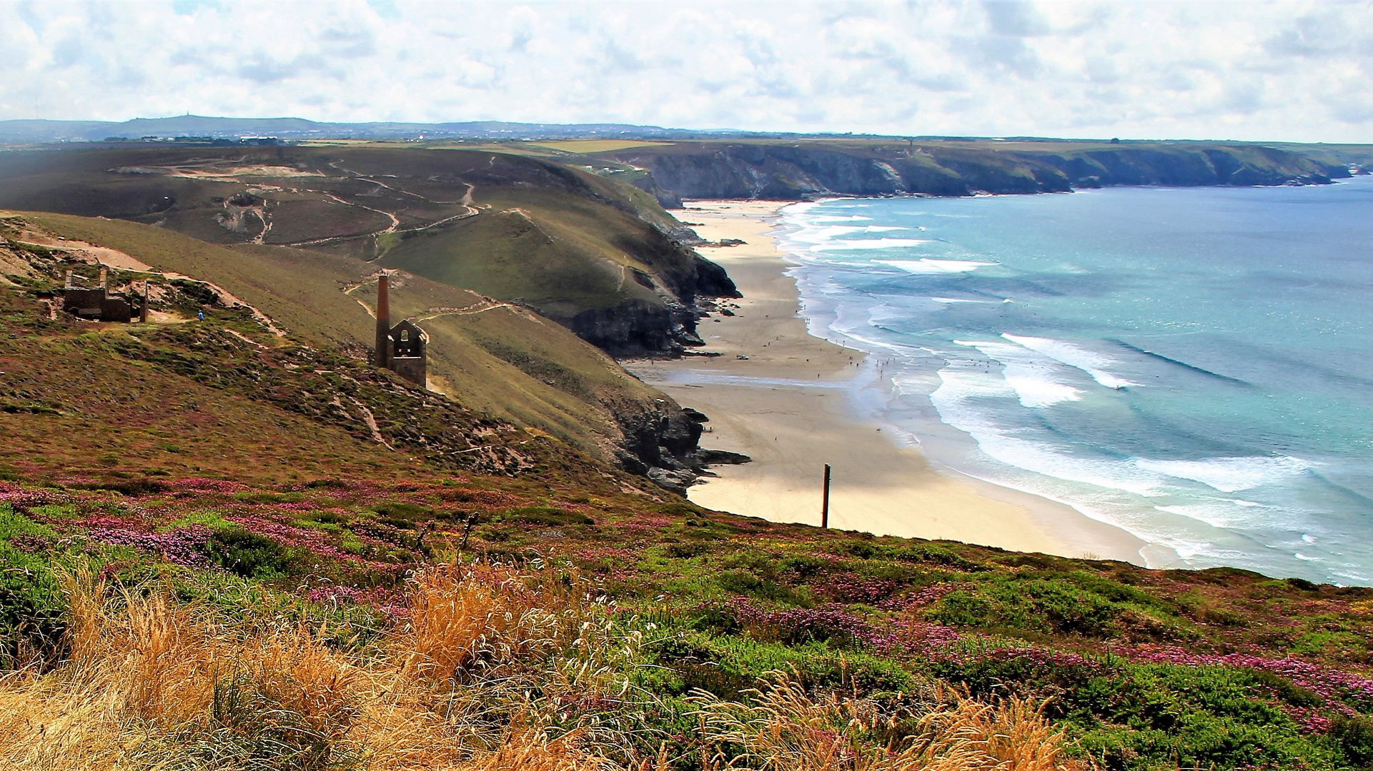 Küste bei St. Agnes, Cornwall