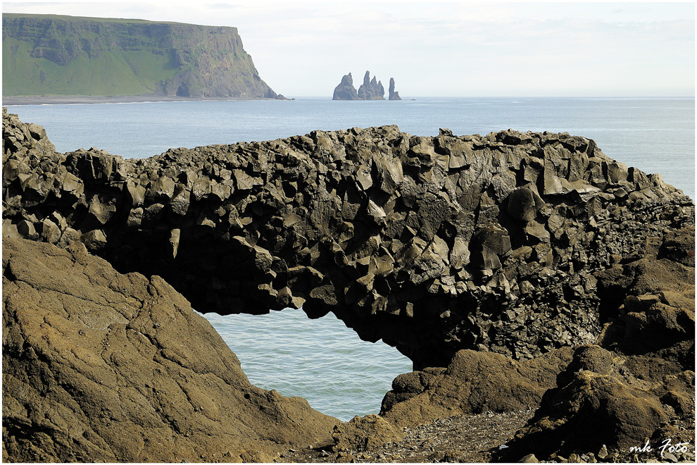 Küste bei Vik auf Island