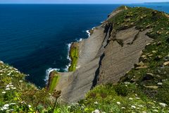 Küste beim Faro de Cabo Mayer