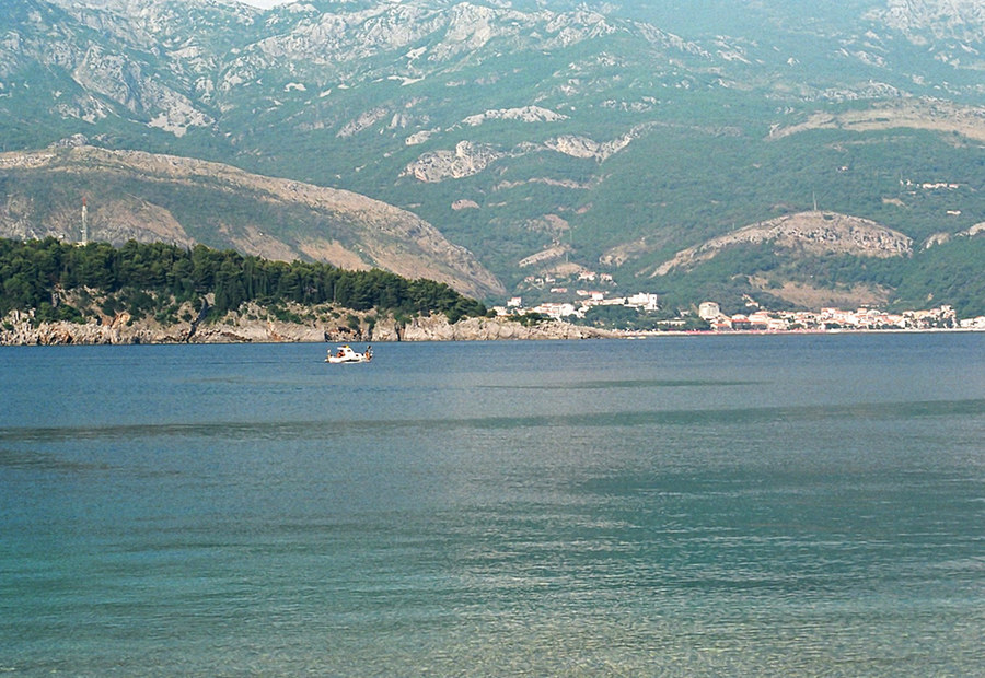 Küste Budva's (Serbien&Montenegro)