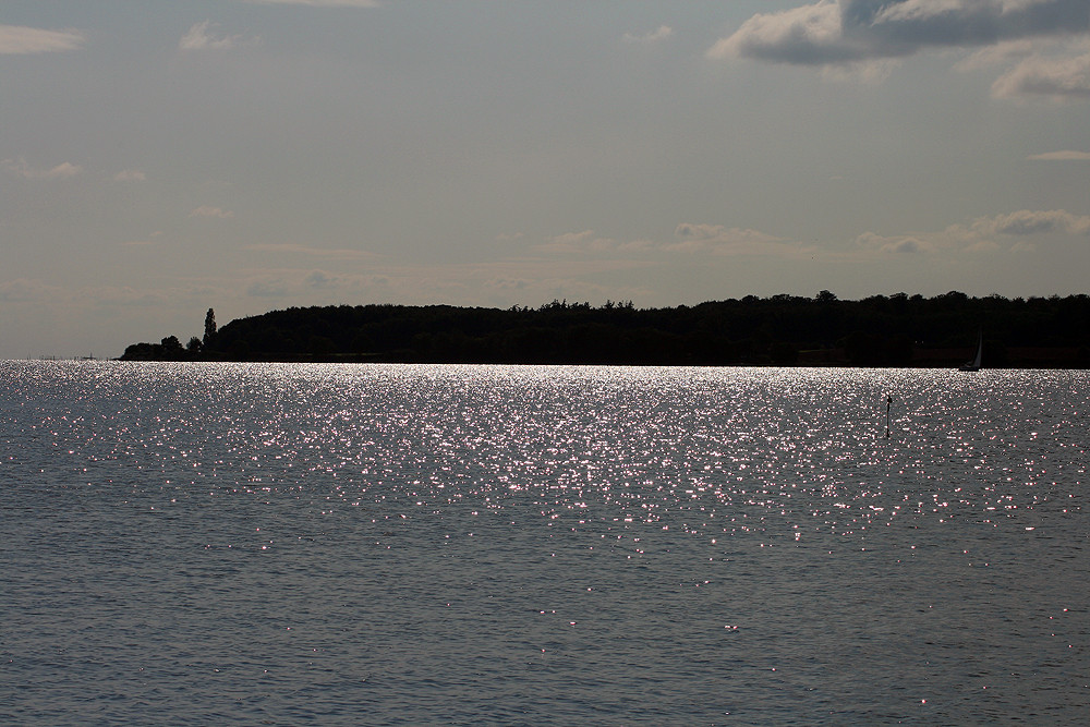 Küste der Insel Fünen in Dänemark