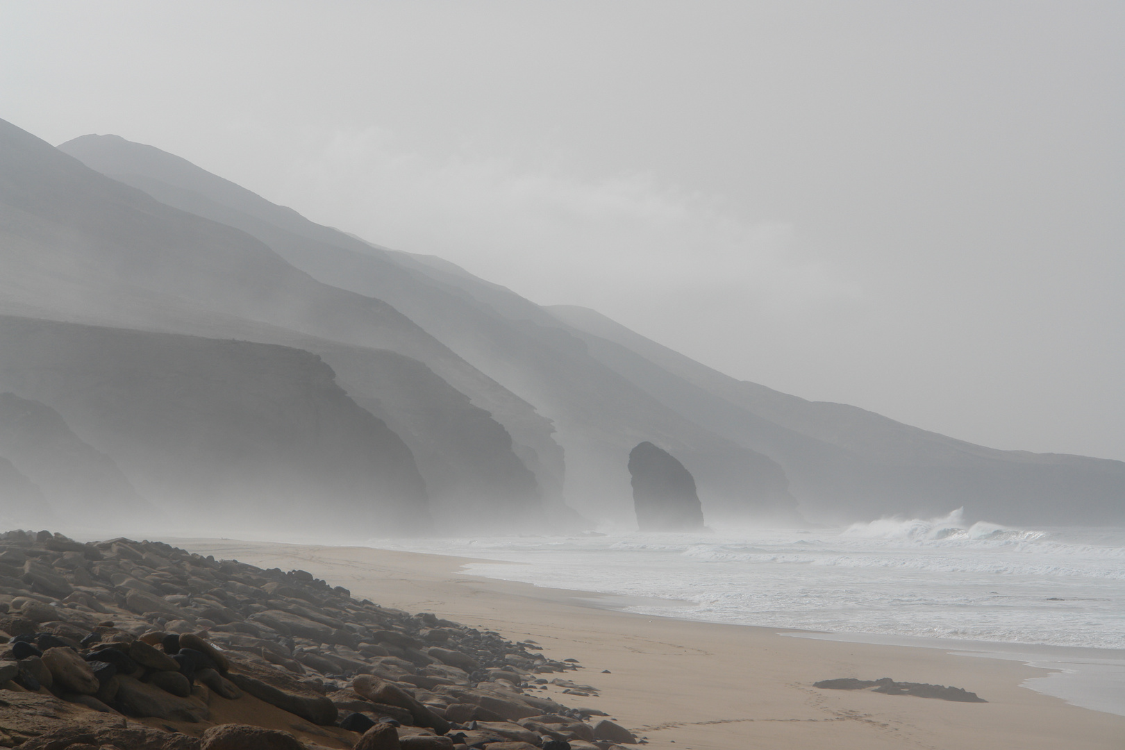 Küste im Nationalpark auf Fuerteventura