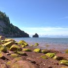 Küste in der Bay of Fundy - Ostkanada