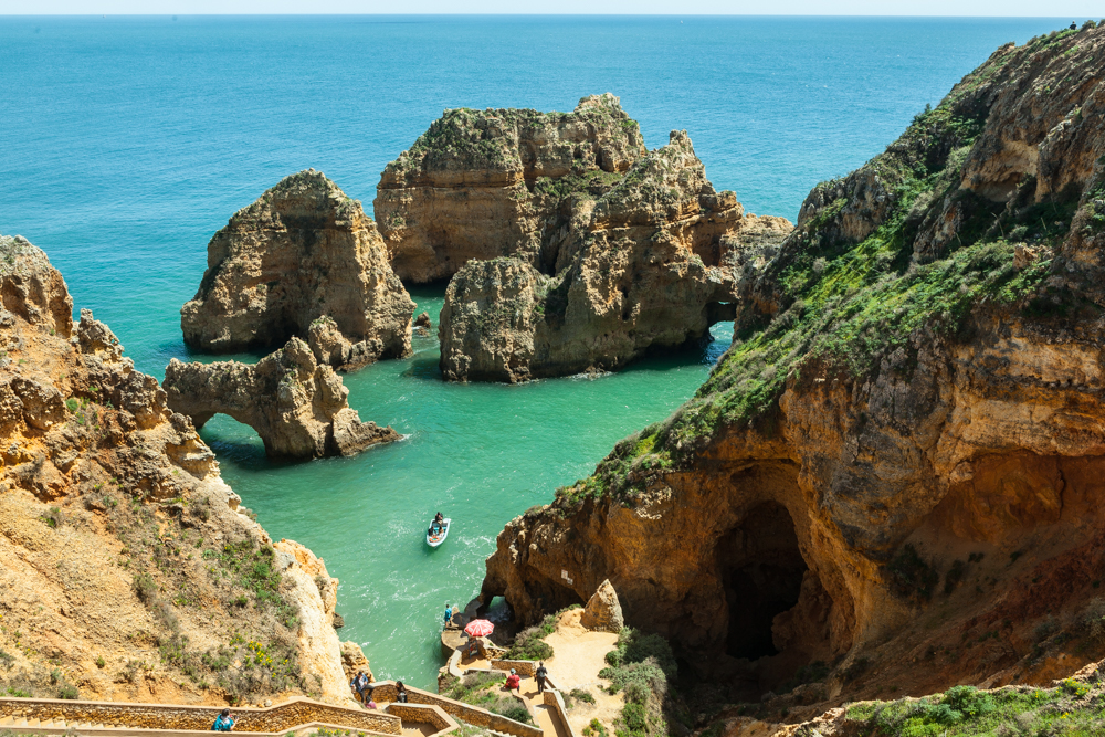 Küste in der Nähe von Lagos/Algarve/Portugal