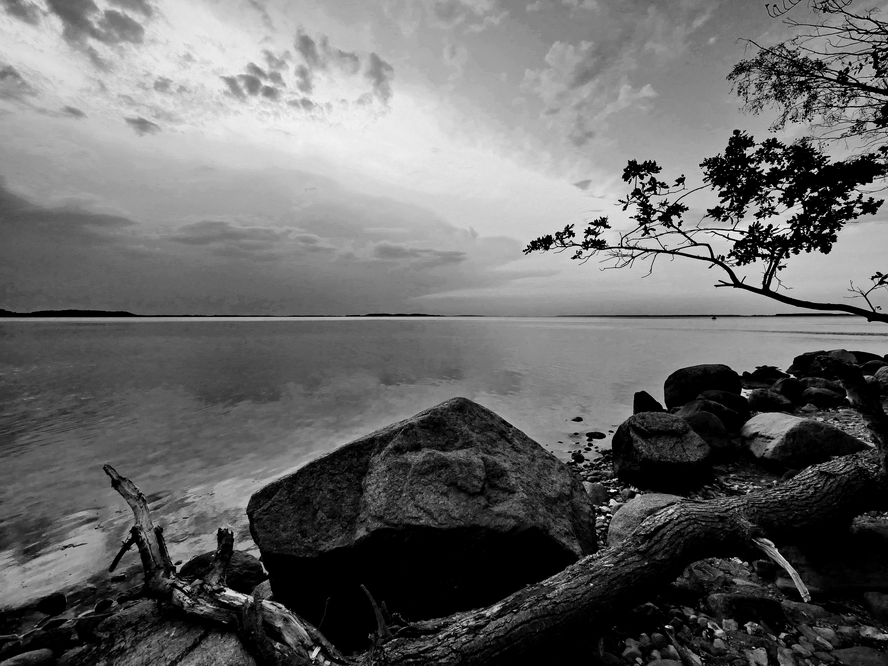 Küste in schwarzweiss Foto &amp; Bild landschaft, motive, natur Bilder
