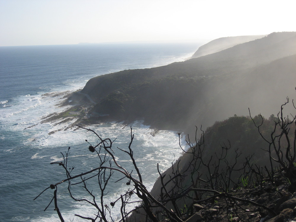 Küste in Storms River, Südafrika