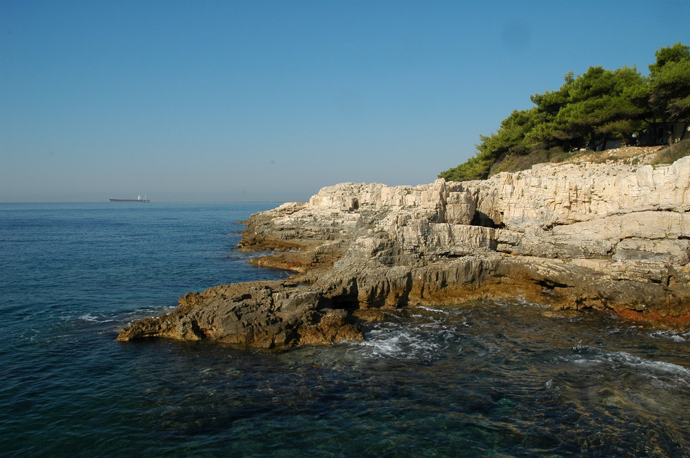 Küste Istrien