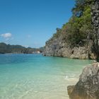 Küste und Meer in Caramoan (Philippinen) 3