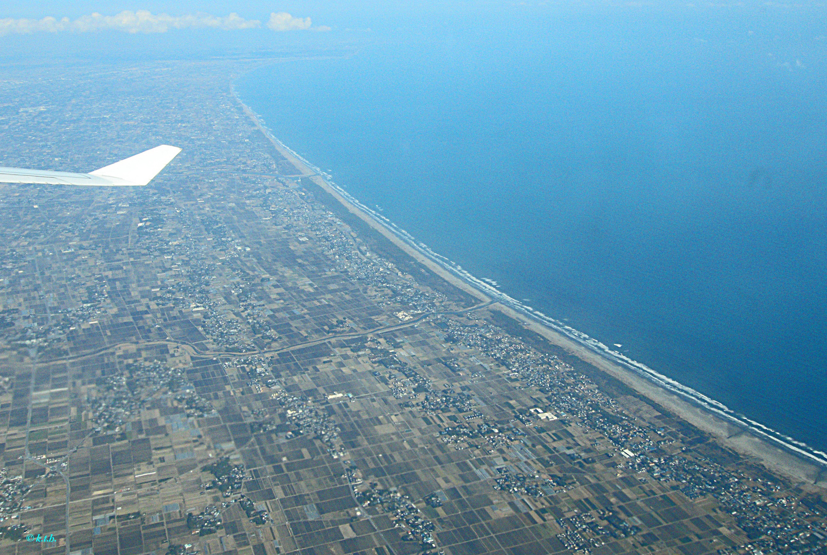 Küste von Chiba in Japan