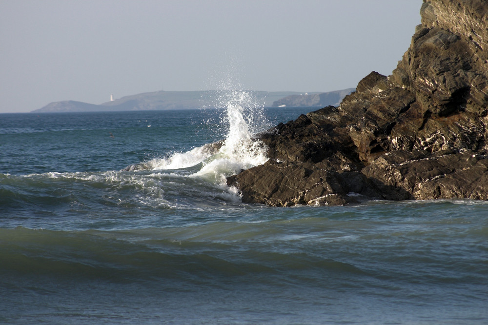 Küstenabschnitt bei Newquay (Cornwall)