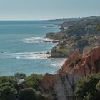 Küstenabschnitt bei Pine Cliffs, Albufeira, Algarve, Portugal