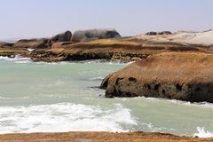 Küstenabschnitt im Westcoast Naturepark in Langebaan Südafrika