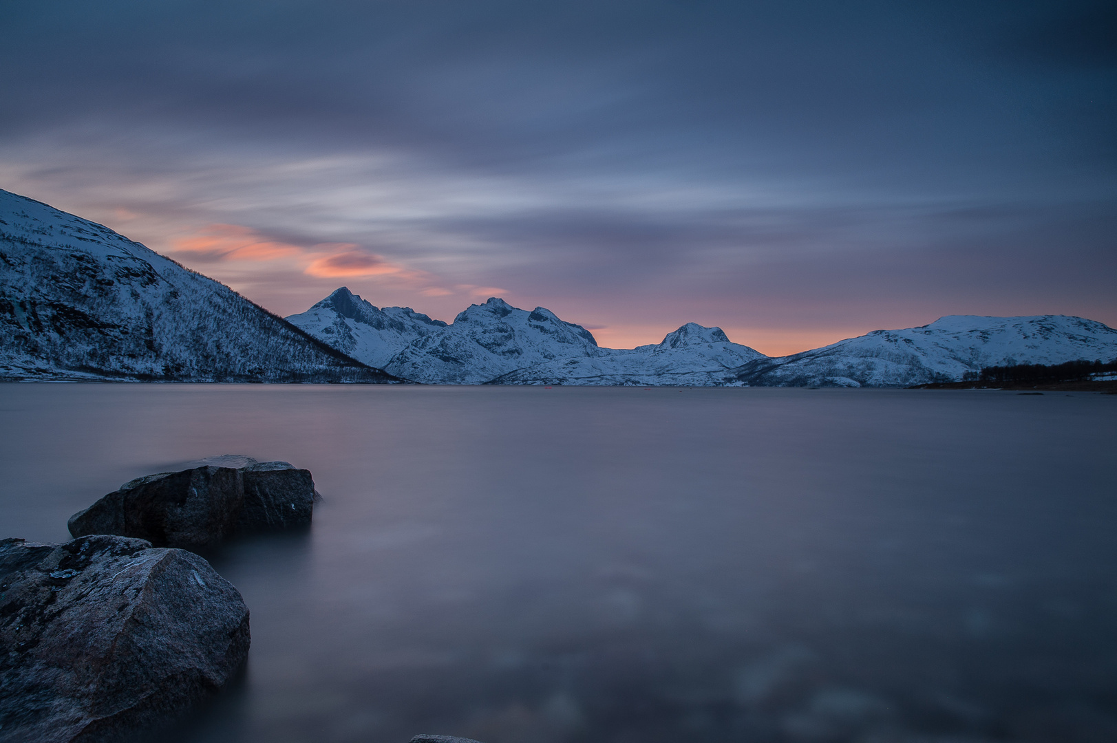 Küstenabschnitt nähe Tromsö