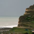 Küstenabschnitt von Pourville, Normandie