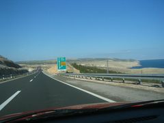 Küstenautobahn an der Kroatischen Adria