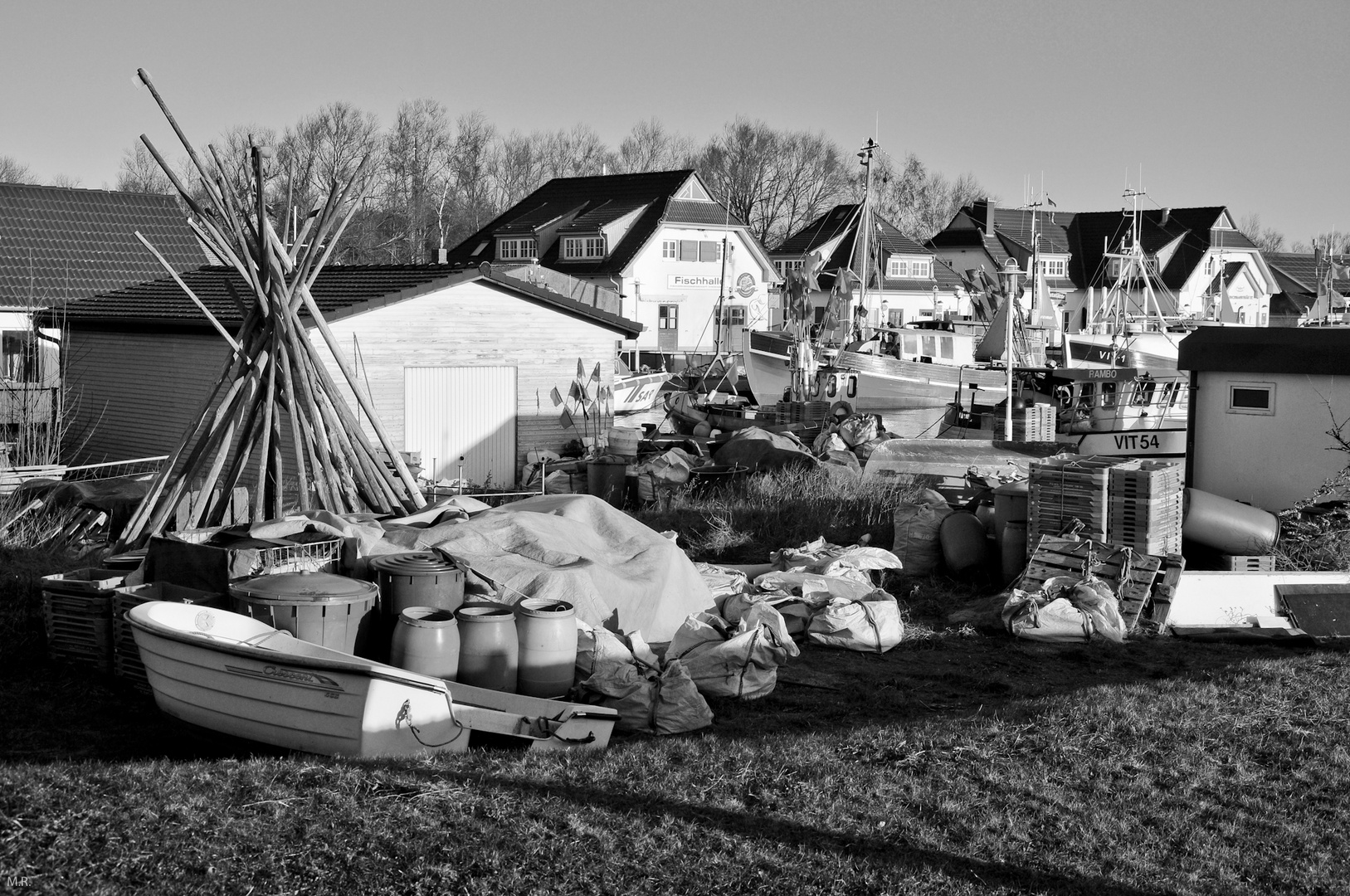 Küstenfischerei Auf Hiddensee