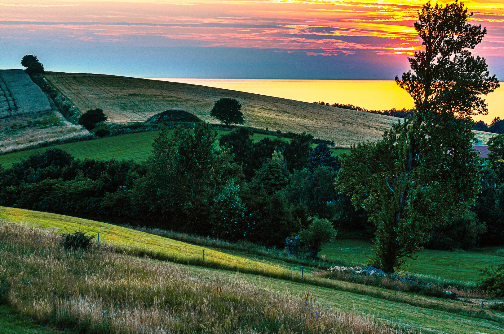 Küstenlandschaft auf Sjaelland