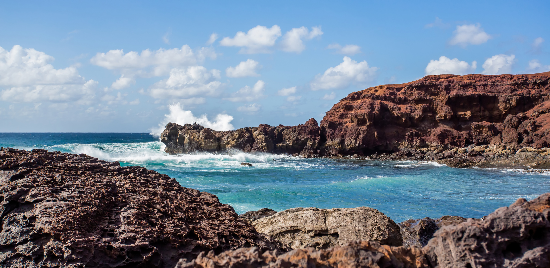 Küstenlandschaft bei El Golfo