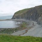 Küstenlandschaft in der Nähe von Borth