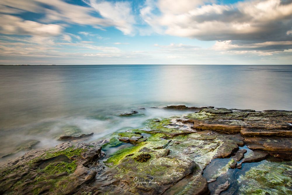 Küstenlandschaft in Northumberland, England