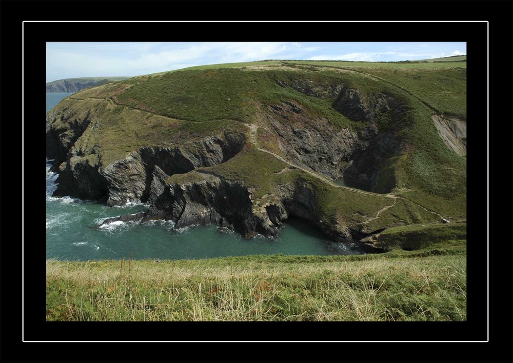 Küstenlandschaft in Wales