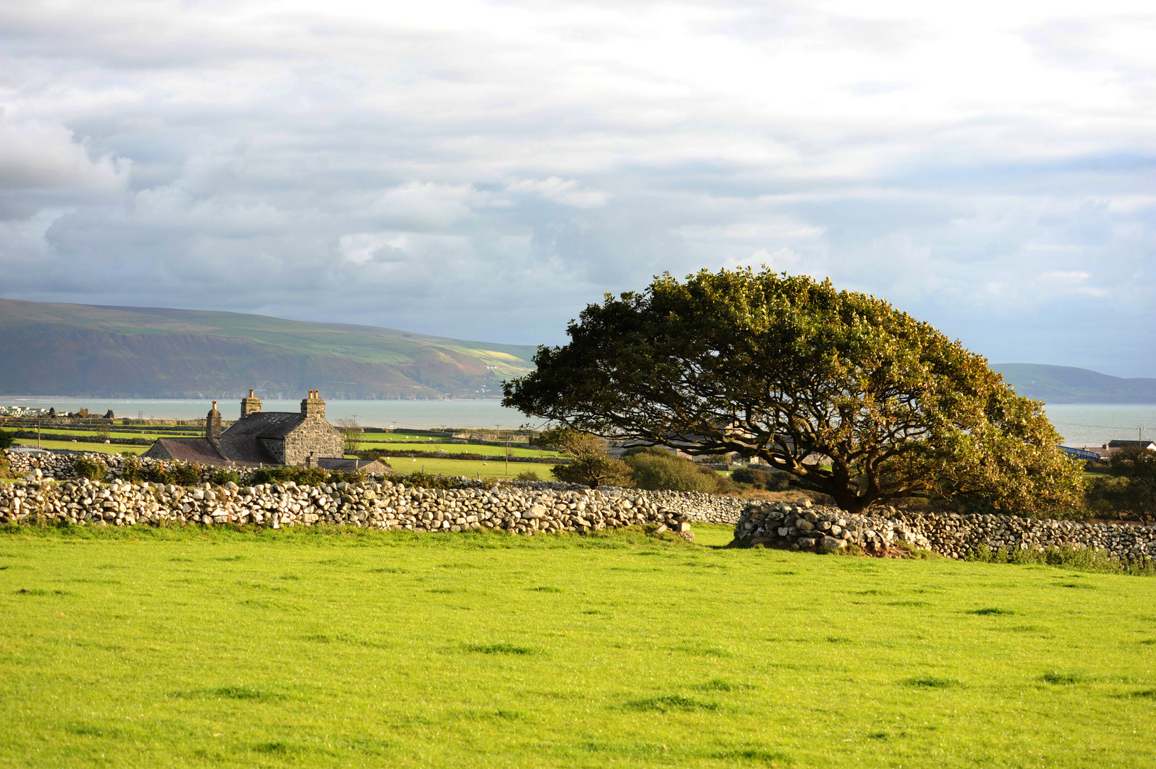 Küstenlandschaft in Wales