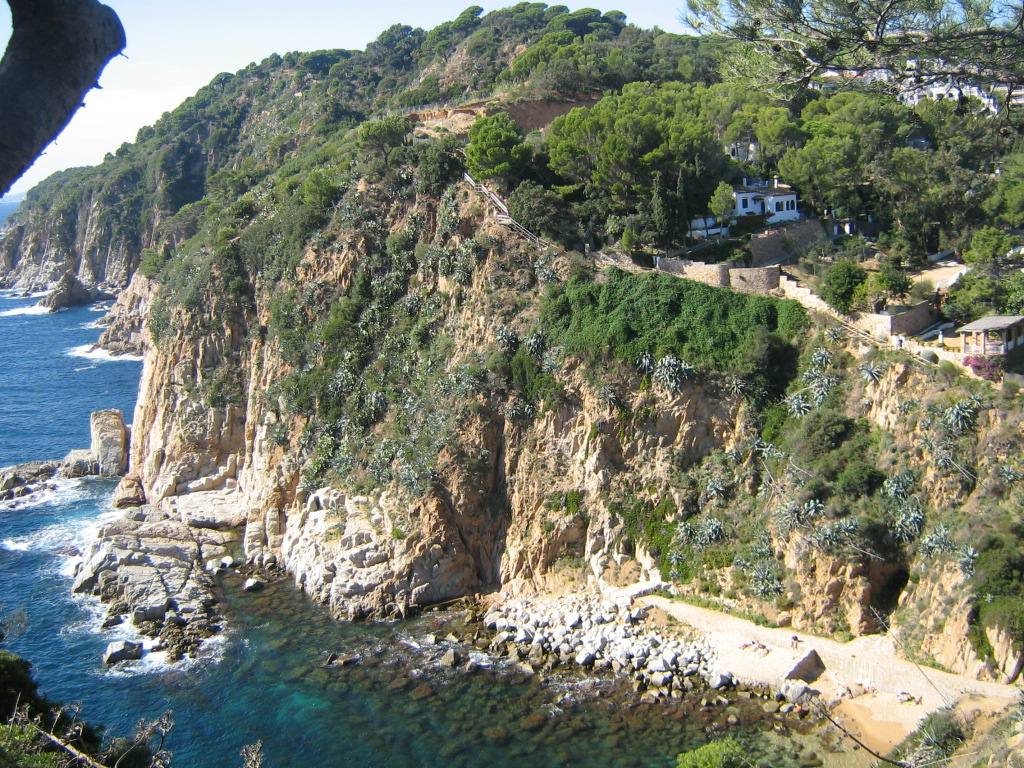 Küstenstrasse an der Costa Brava