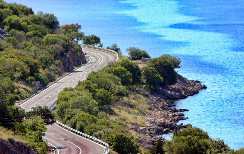 Küstenstrasse bei Karlobag Foto & Bild europe, balkans, croatia