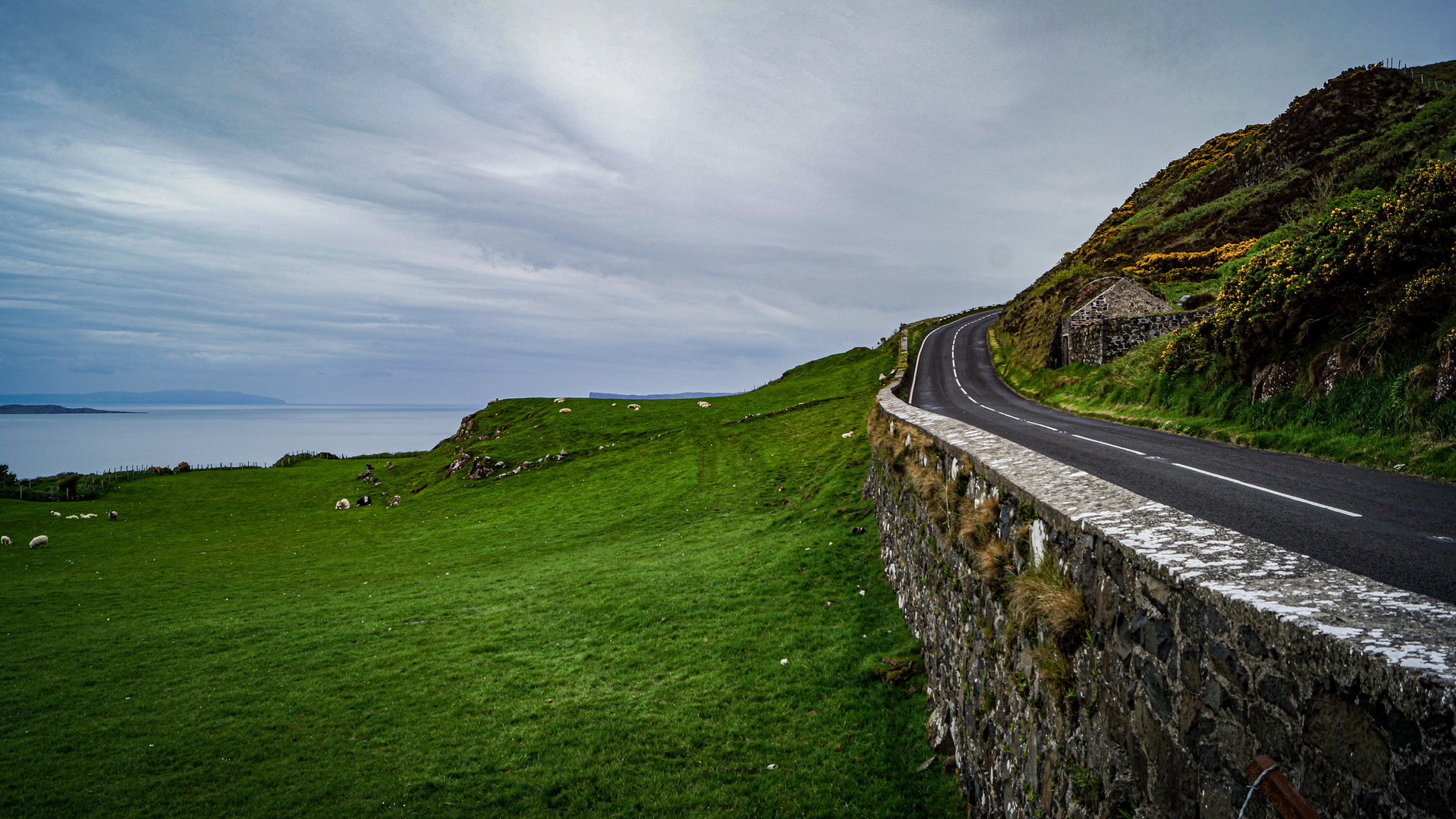 Küstenstraße in Irland