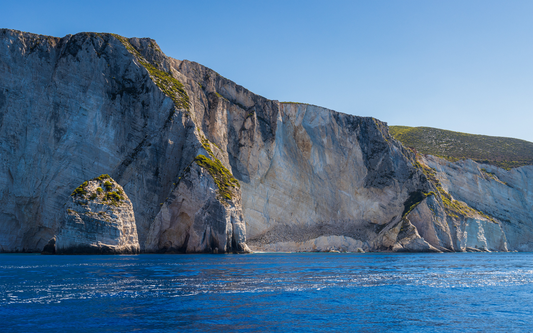 Küstenstreifen im Südwesten von Zakynthos