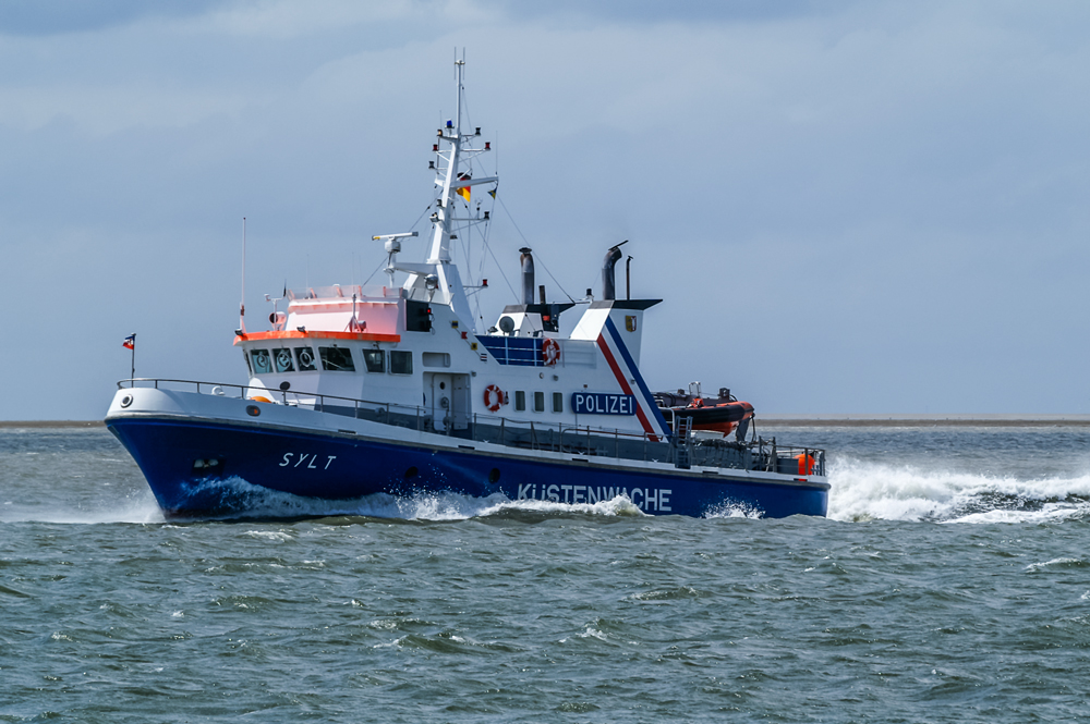 Küstenstreifenboot Sylt der Wasserschutzpolizei Schleswig-Holstein