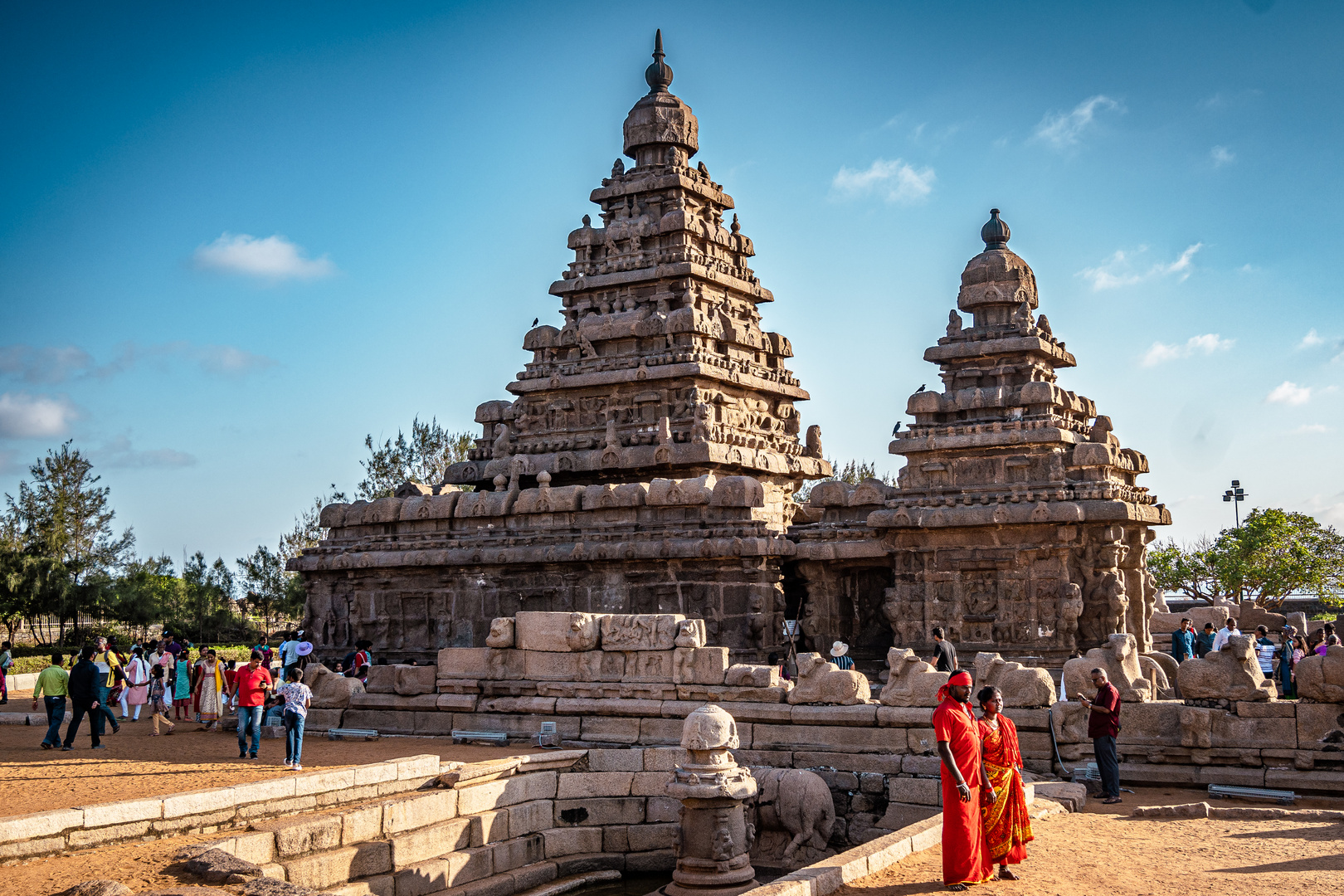 Küstentempel (Shore Temple), Mamallapuram
