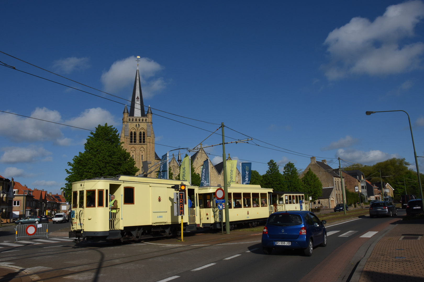 Küstentram Belgien - De Panne