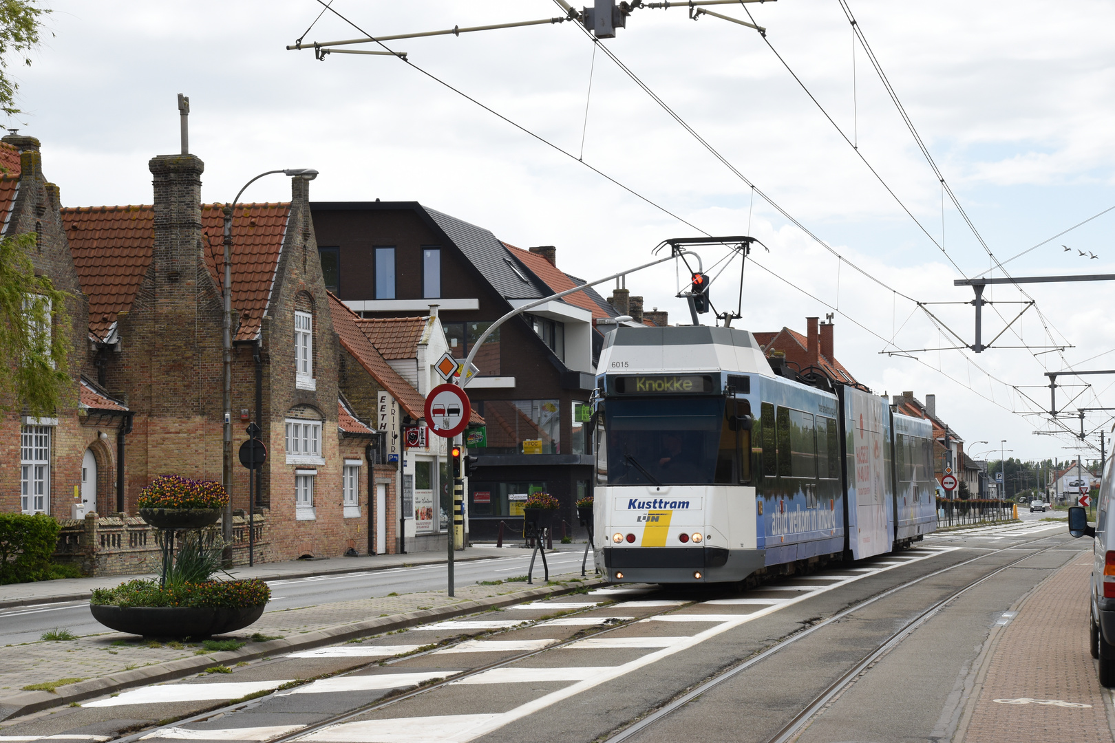 Küstentram Belgien - Lombardsijde