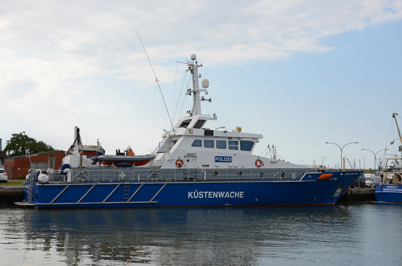 Küstenwache , auch in Büsum 