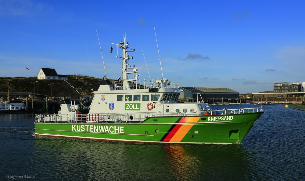 Küstenwache im Hafen von Hörnum auf Sylt