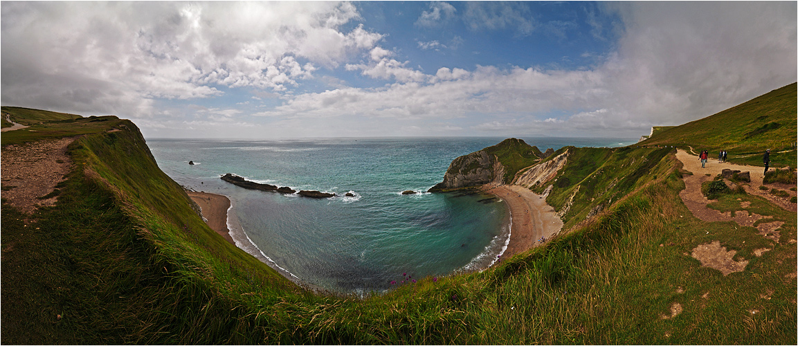 Küstenwanderung Pano