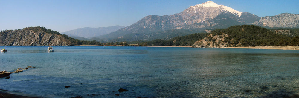 Küstenzug vor dem Olympos