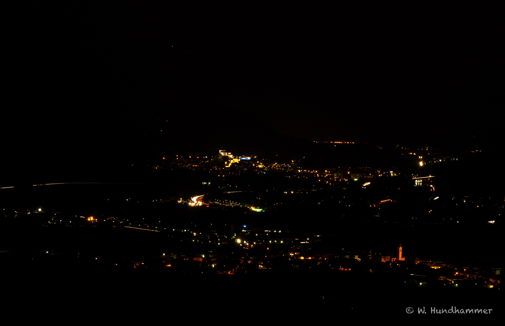 Kufstein bei Nacht