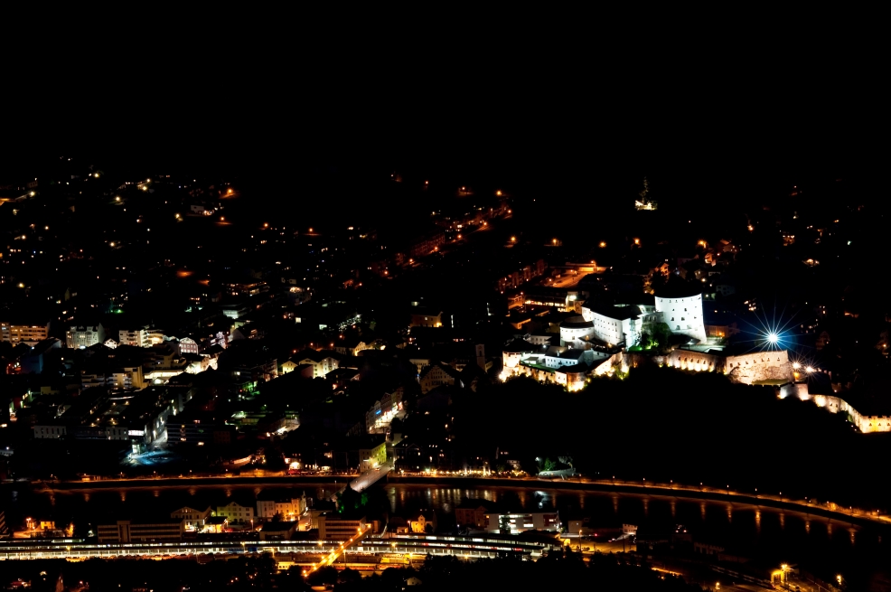 Kufstein bei Nacht