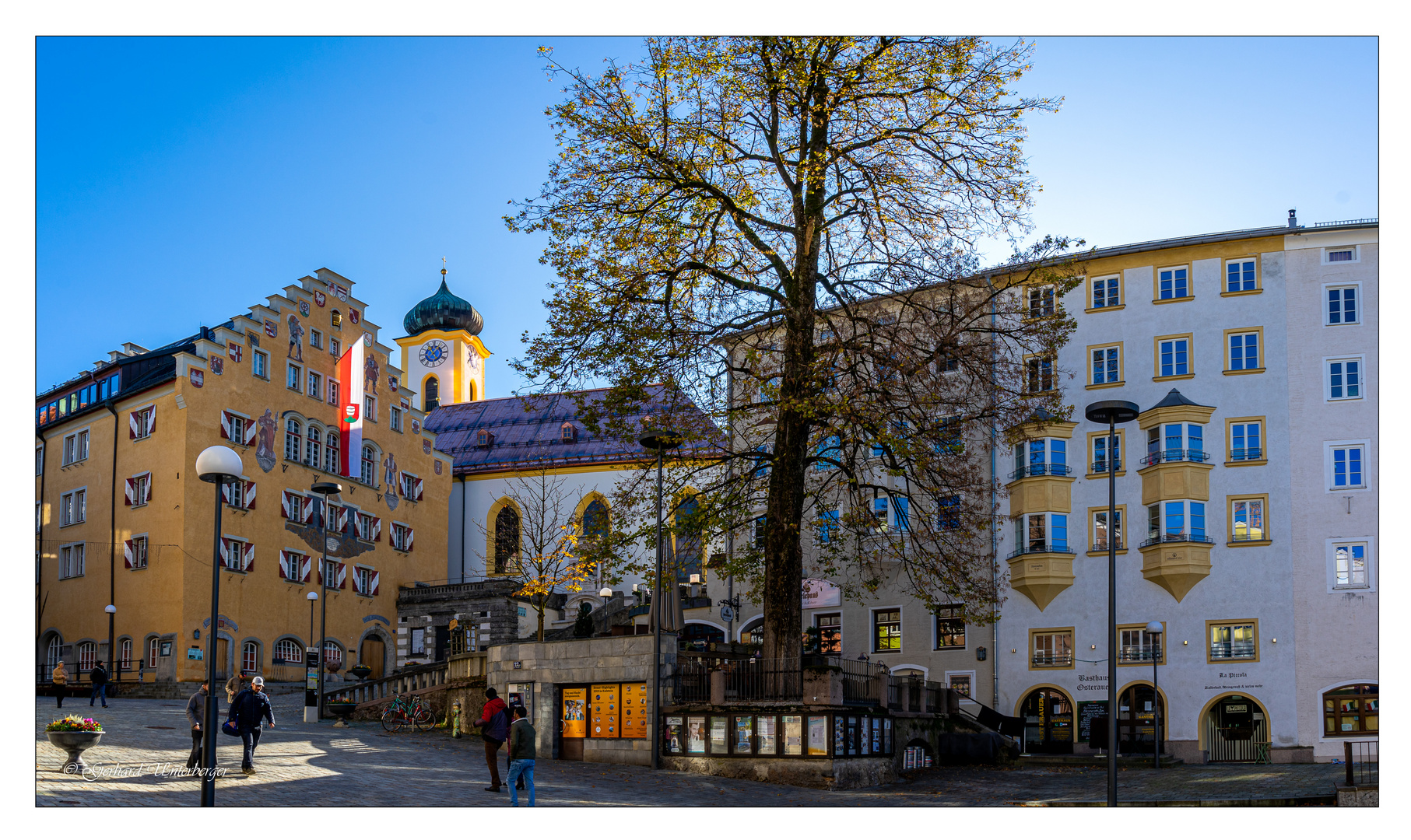 Kufstein im November Herbstlicht