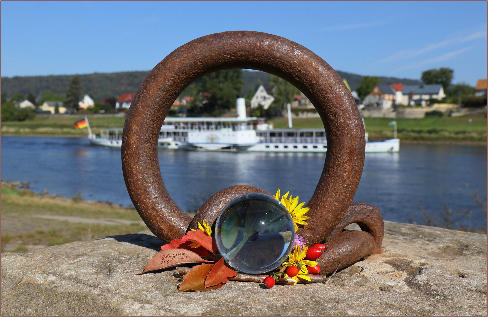 * Kugel-Ring-Herbst-Kreation *