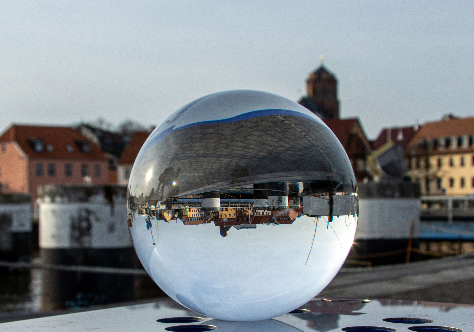 Kugelei am Hafen Wolgast