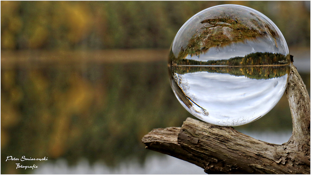 Kugelglas Spiegelung