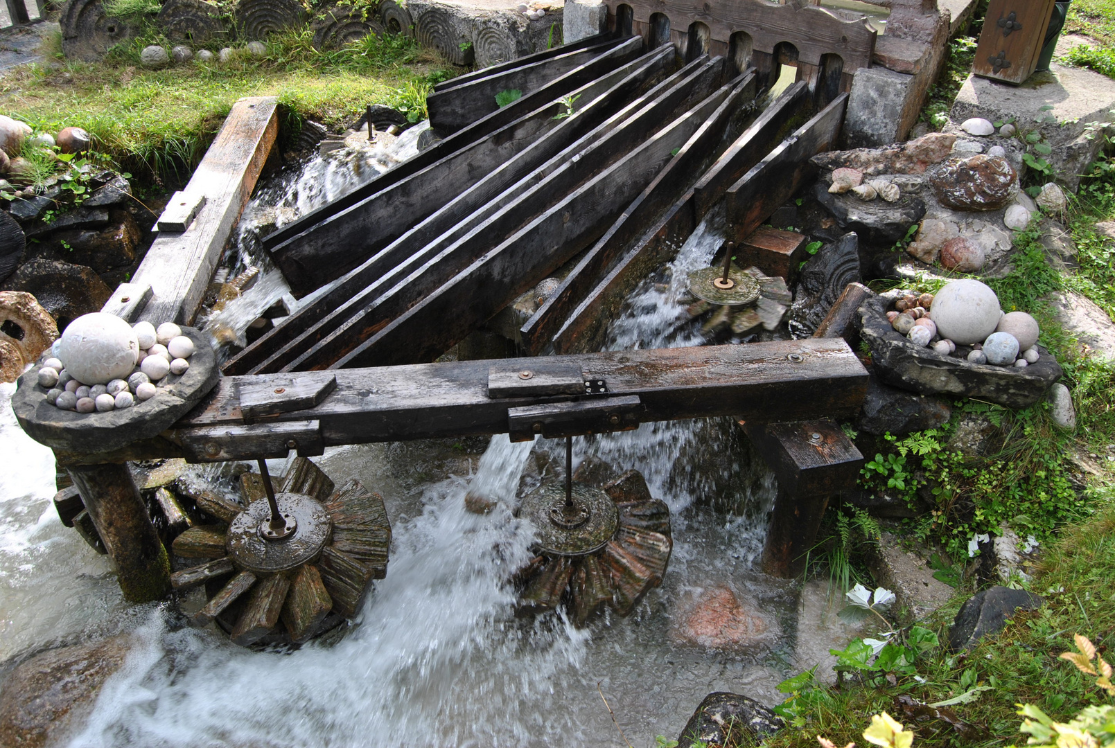 Kugelmühle an der Almbachklamm