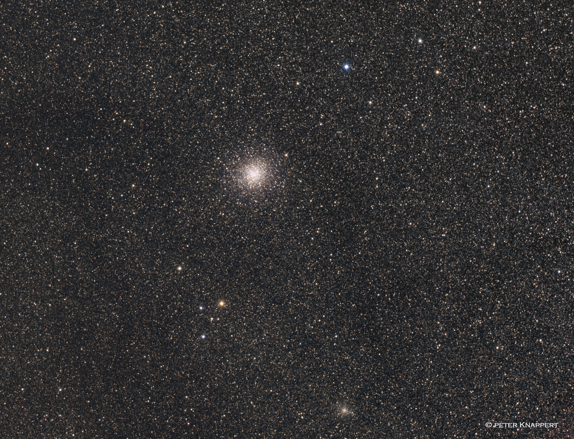 Kugelsternhaufen M22 und NGC6642