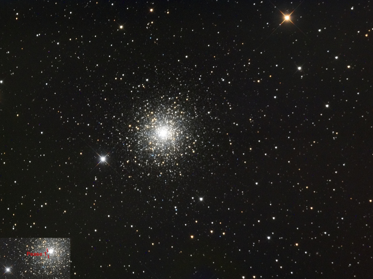 Kugelsternhaufen Messier 15 im Pegasus