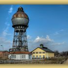 Kugelwasserturm auf dem Ilseder Hüttengelände